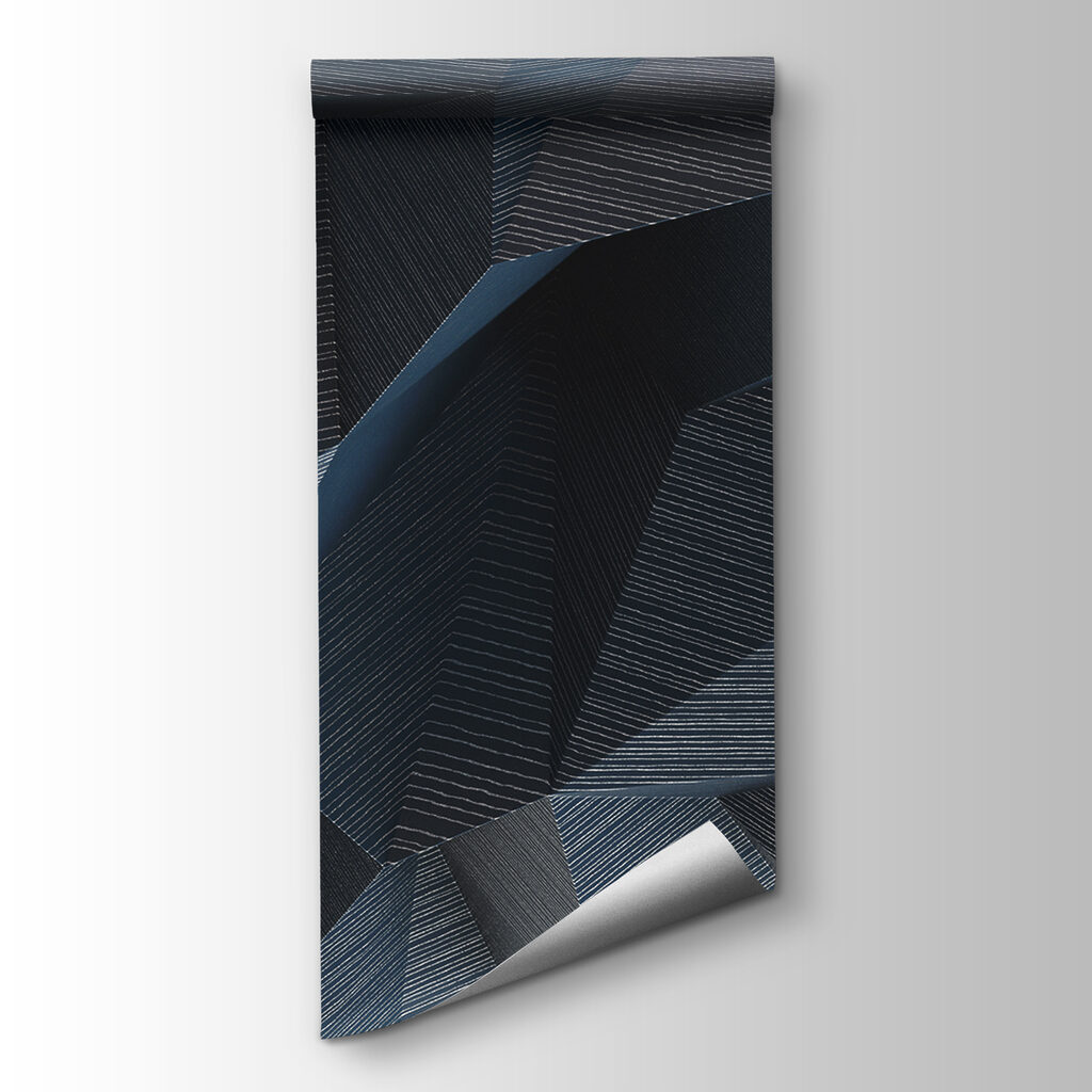Dark facets with ridges — product view
