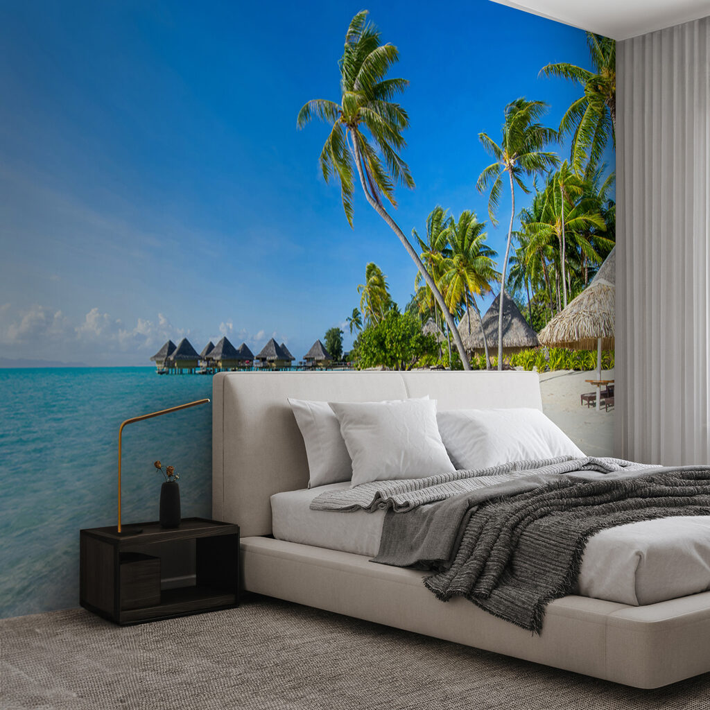 Tropical palm beach — interior 4