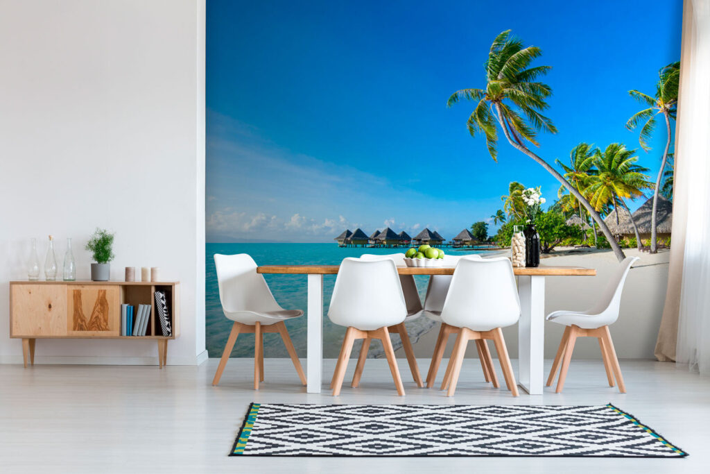 Tropical palm beach — interior 3