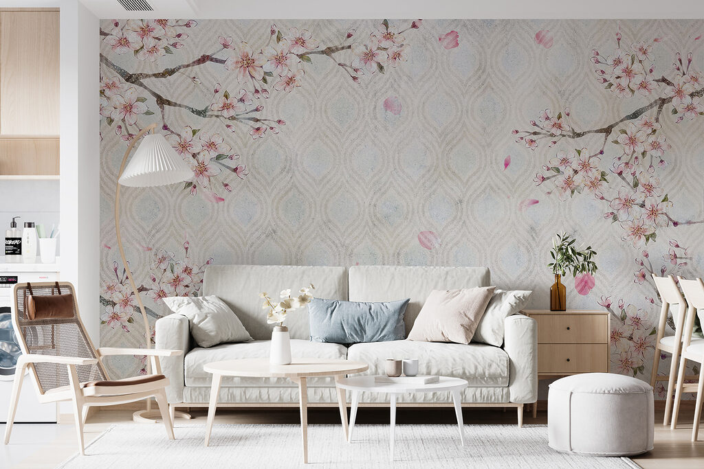 Blossom around a pattern — interior 4