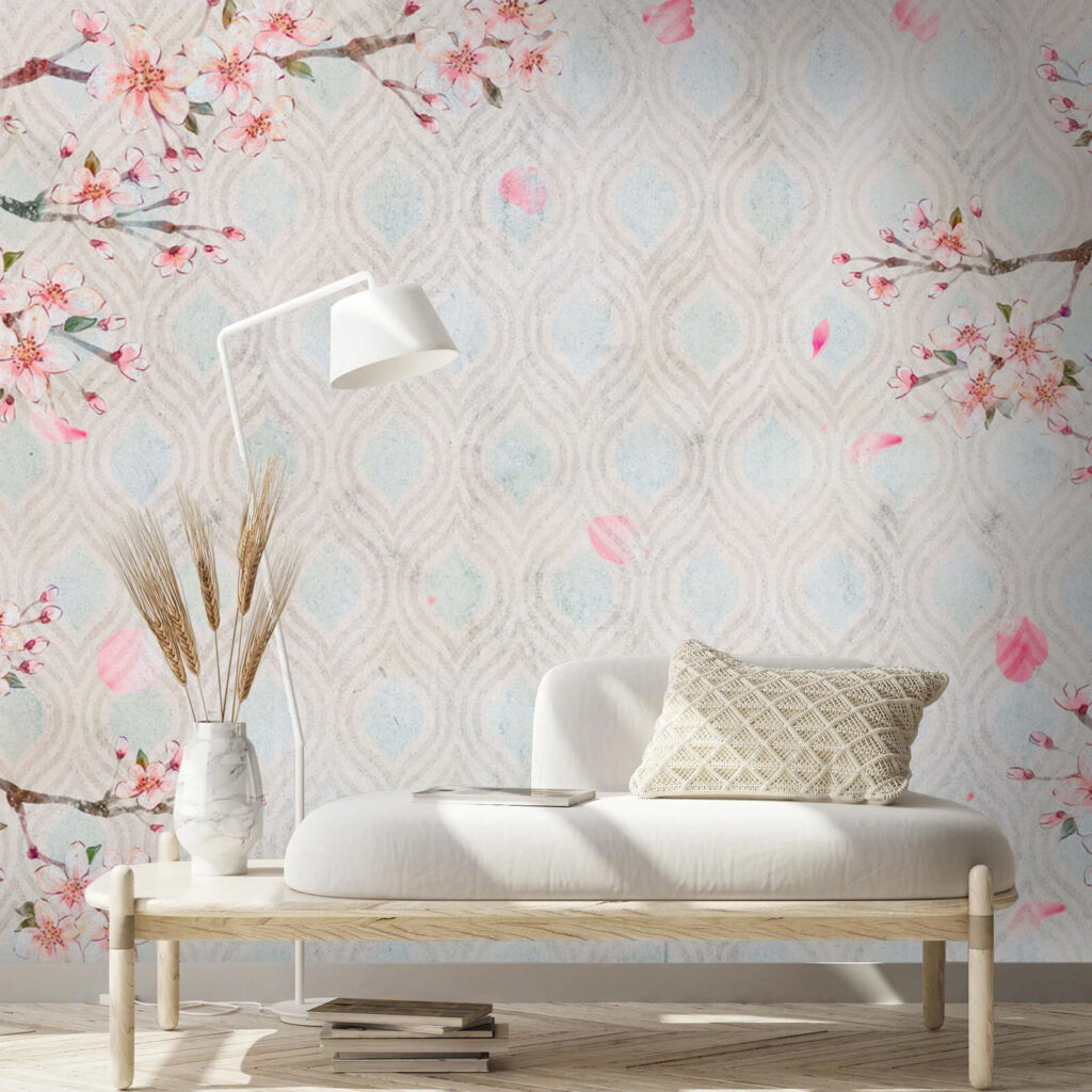 Blossom around a pattern — interior 3