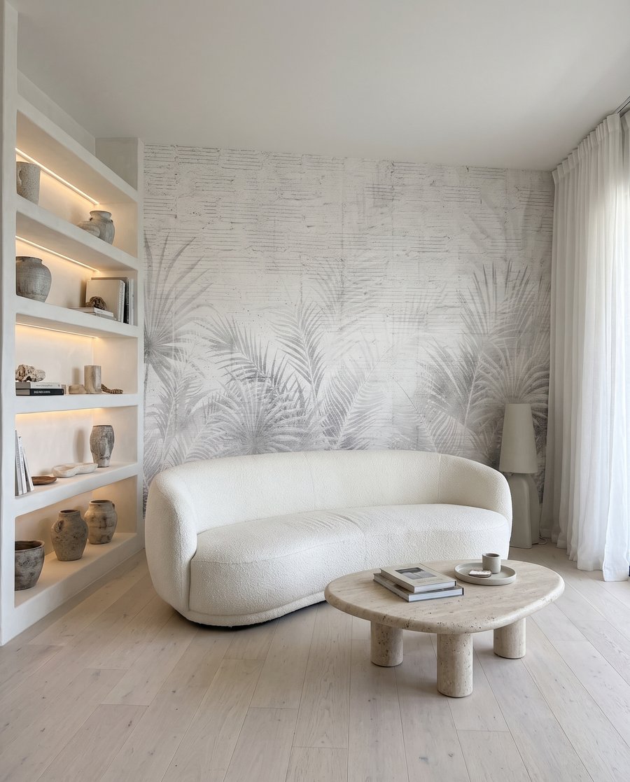 Palm Traces on Plaster — interior 4