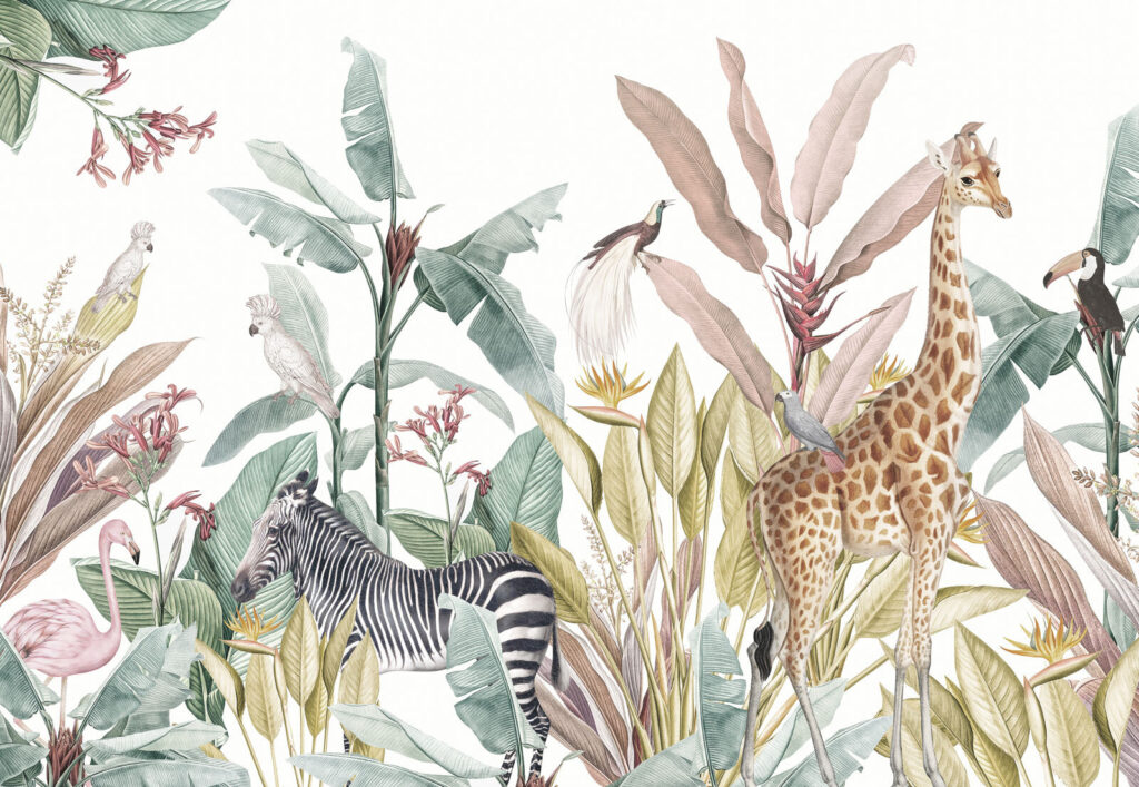 Wildlife in Watercolour — full design
