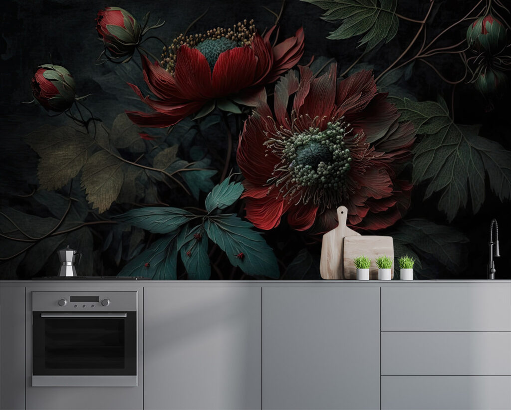 Deep Garden Blooms — interior 1