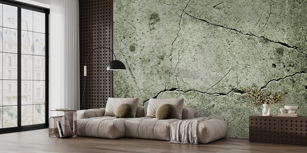 Cracks in weathered layers — interior 2