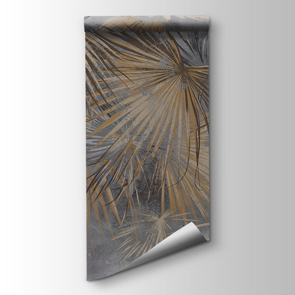 Palm fronds with gold — product view