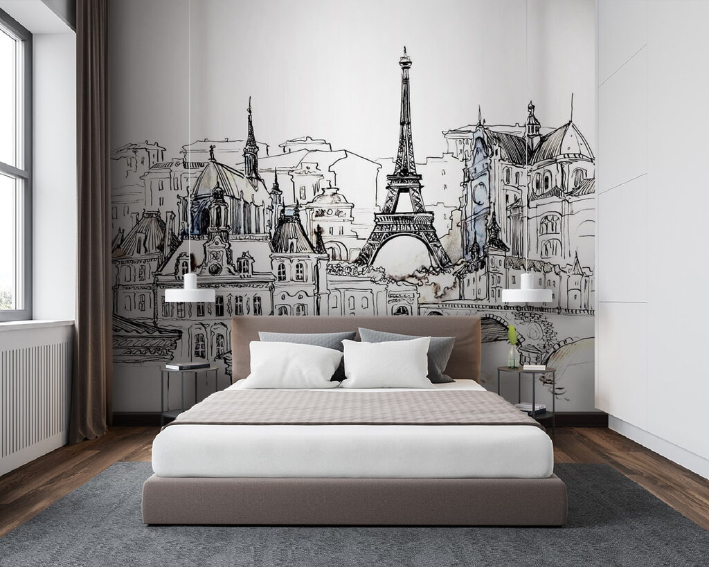 Paris in line sketches — interior 5