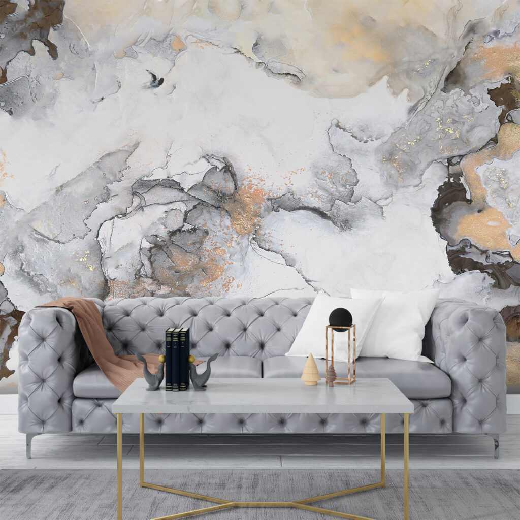 Pale fields, dark veins — interior 1