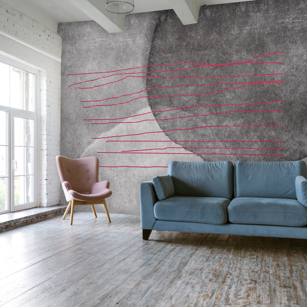 Circle and Fine Lines — interior 1