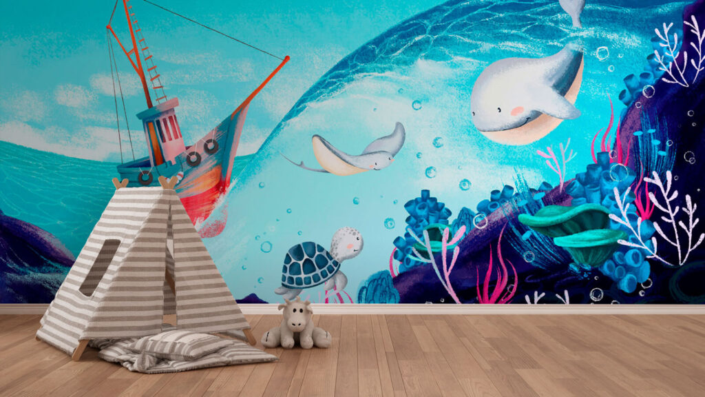 Boat and sea friends — interior 2