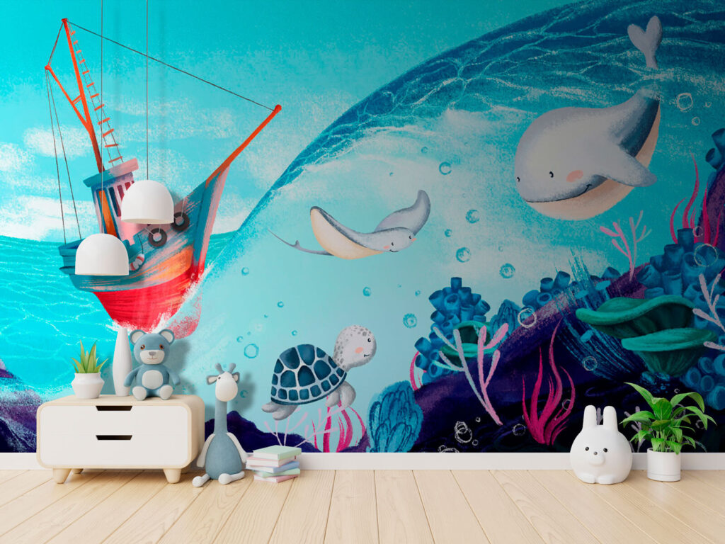 Boat and sea friends — interior 3