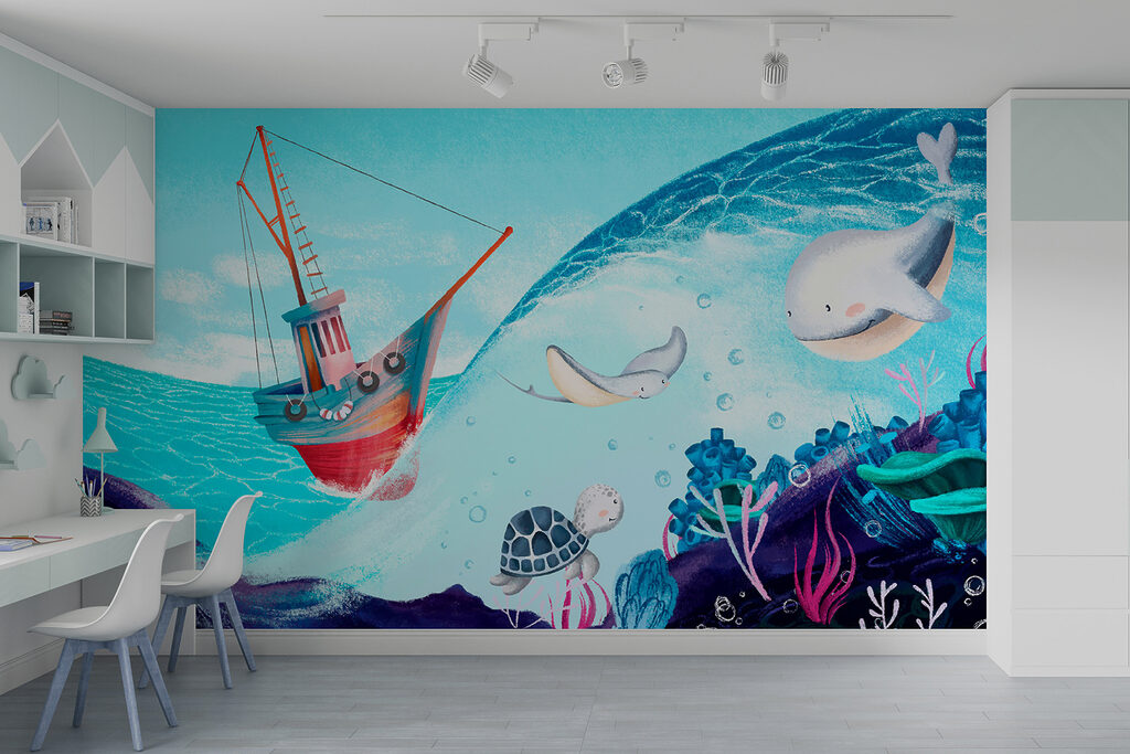 Boat and sea friends — interior 5