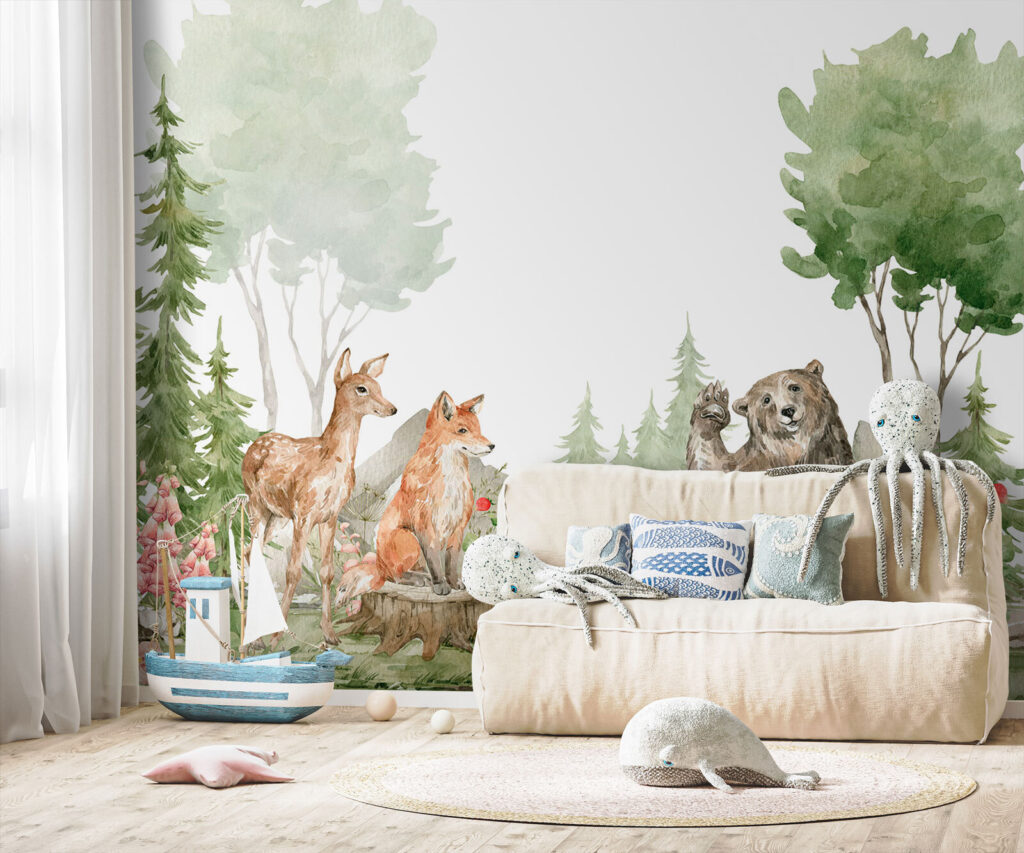Woodland animals — interior 3