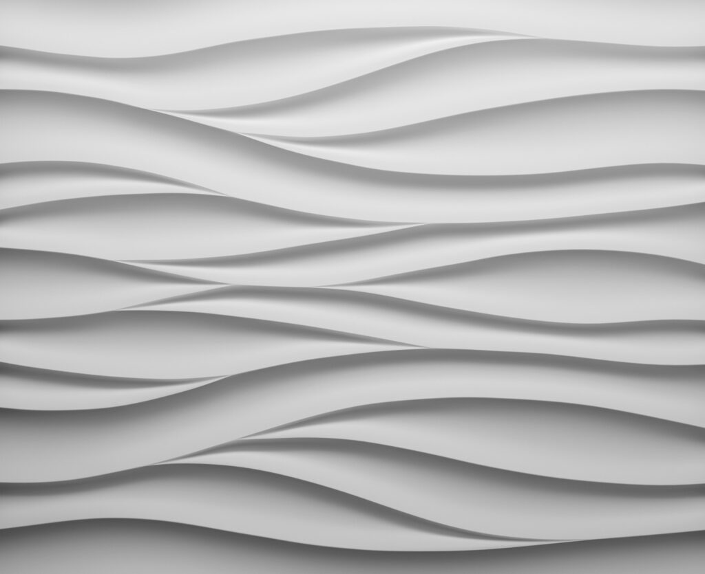 Layered Wave Relief — full design