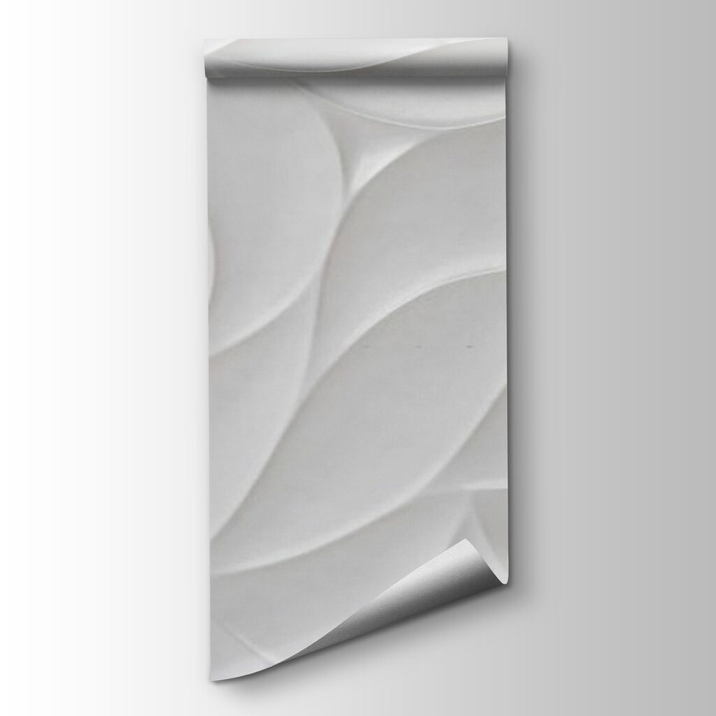 White leaf folds repeating — product view