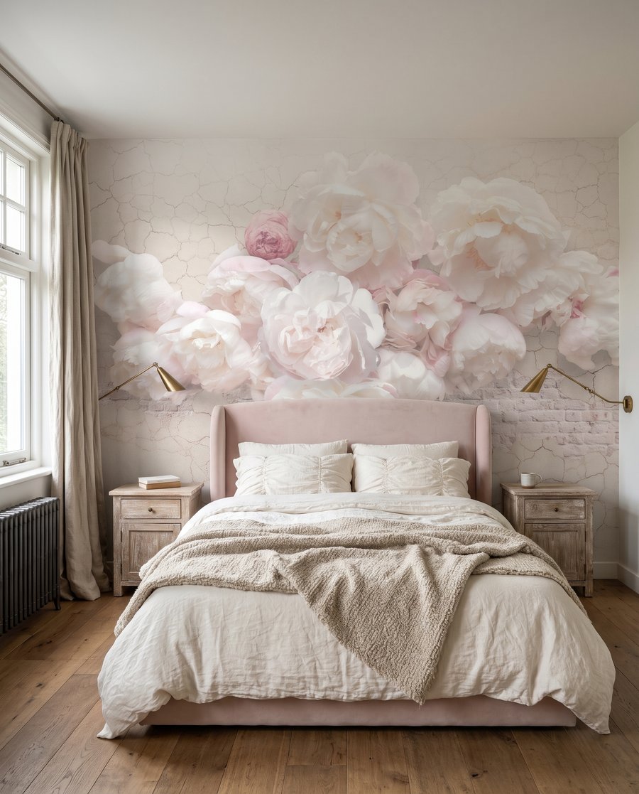 Peonies in Relief — interior 2