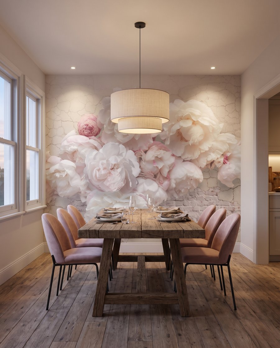 Peonies in Relief — interior 7