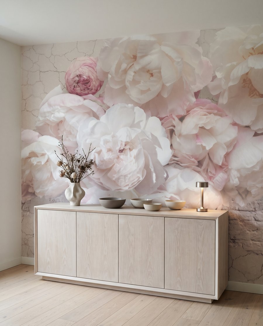 Peonies in Relief — interior 8