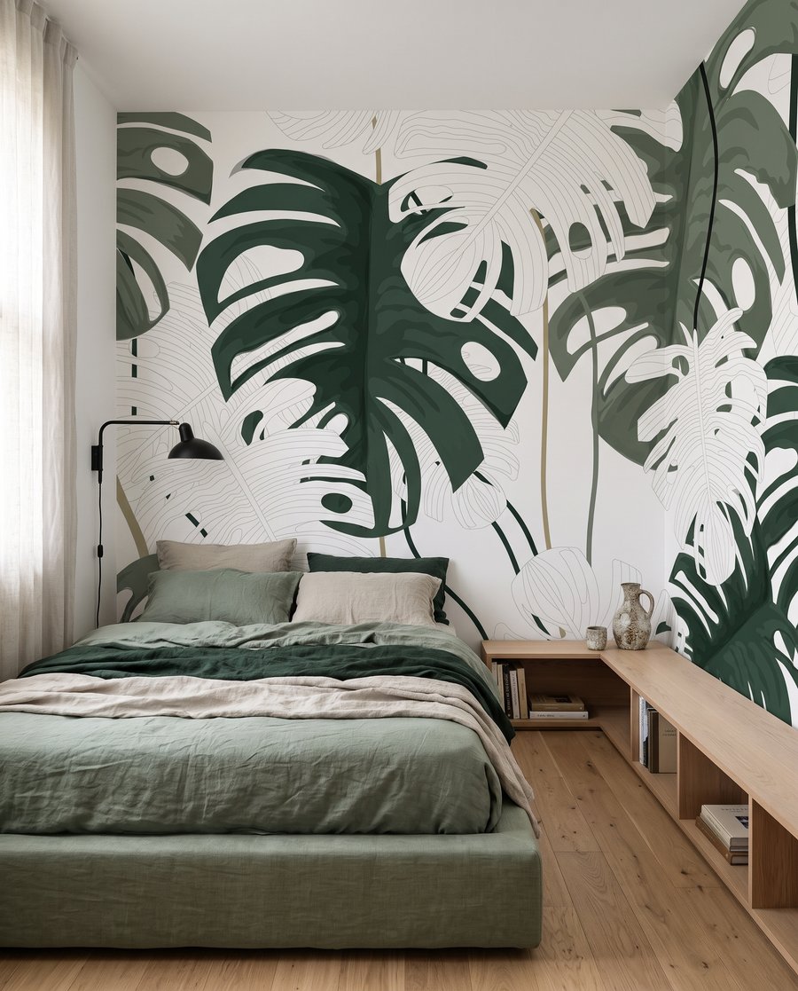 Monstera Line Play — interior 2
