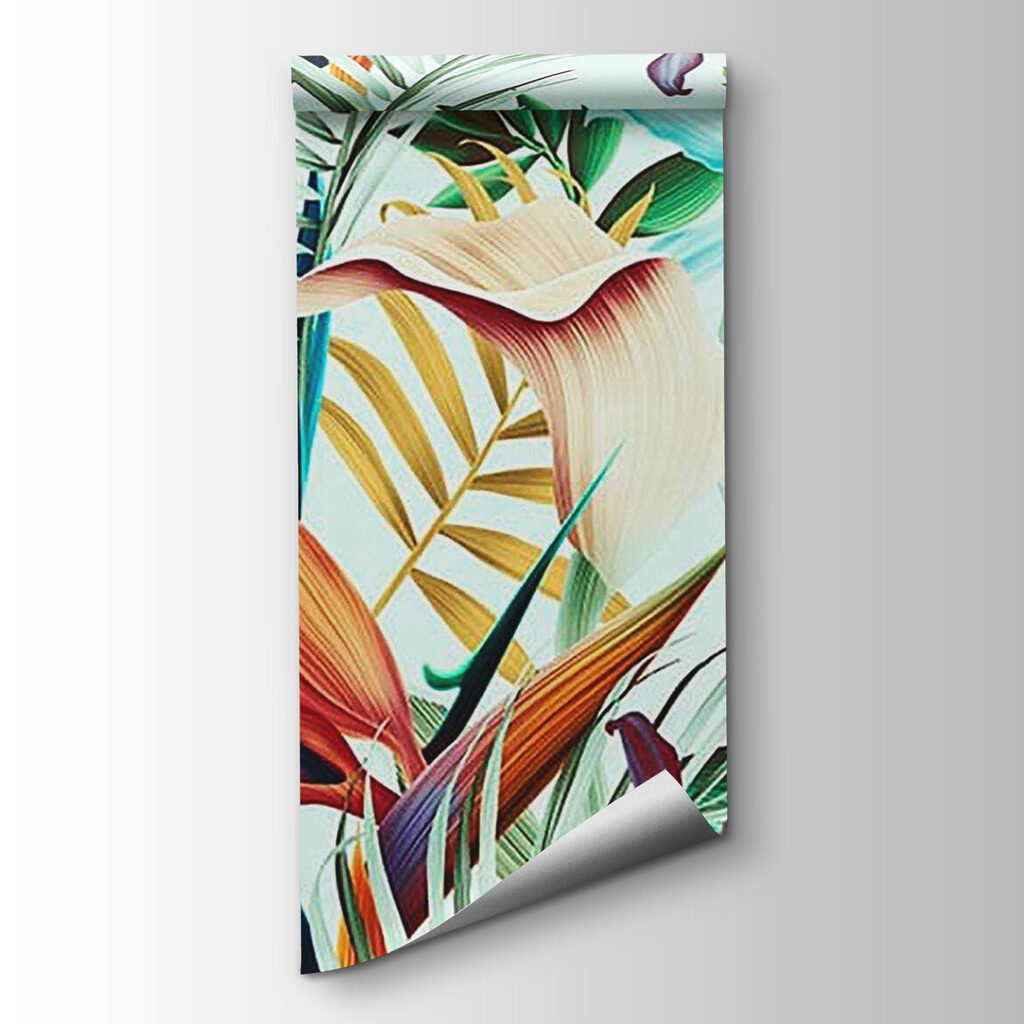 Bright tropical leaves — product view