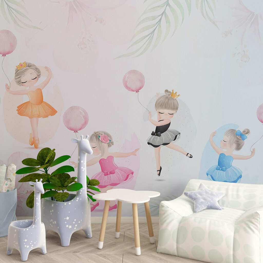 Ballerinas with pink balloons — interior 7