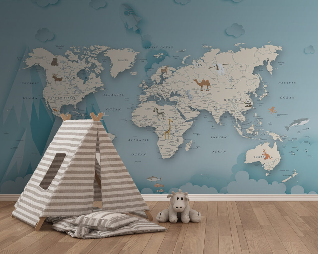 Mountains, waves and animals — interior 4