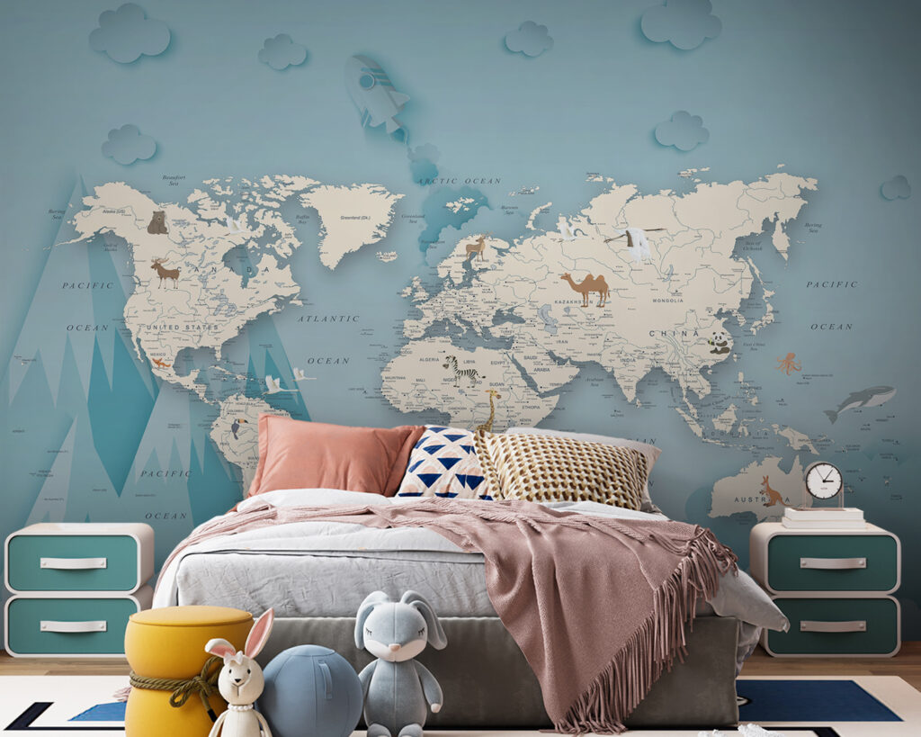 Mountains, waves and animals — interior 1