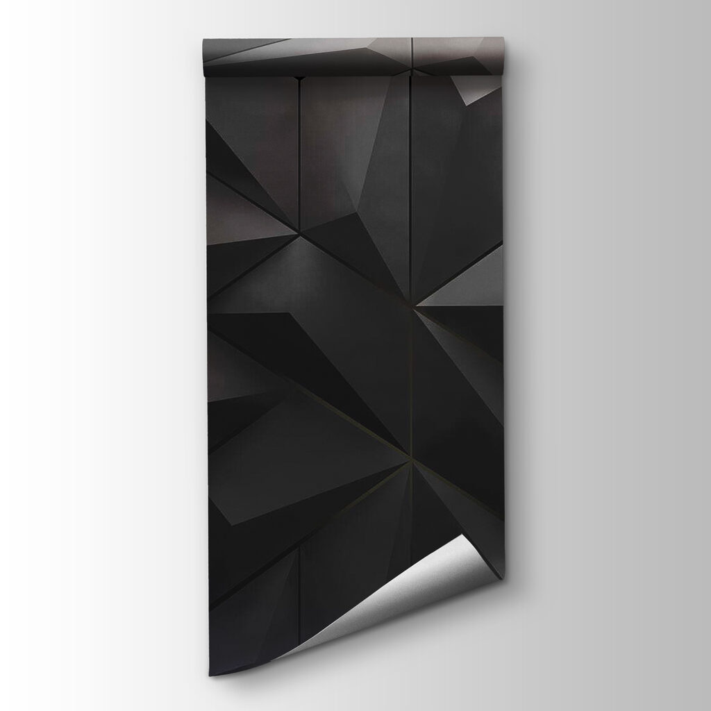 Black facets in shadow — product view
