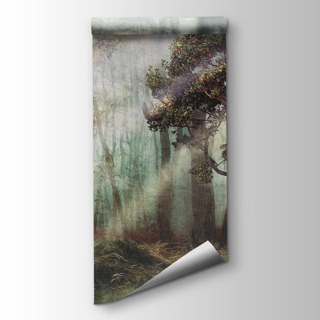 Light rays in woodland — product view