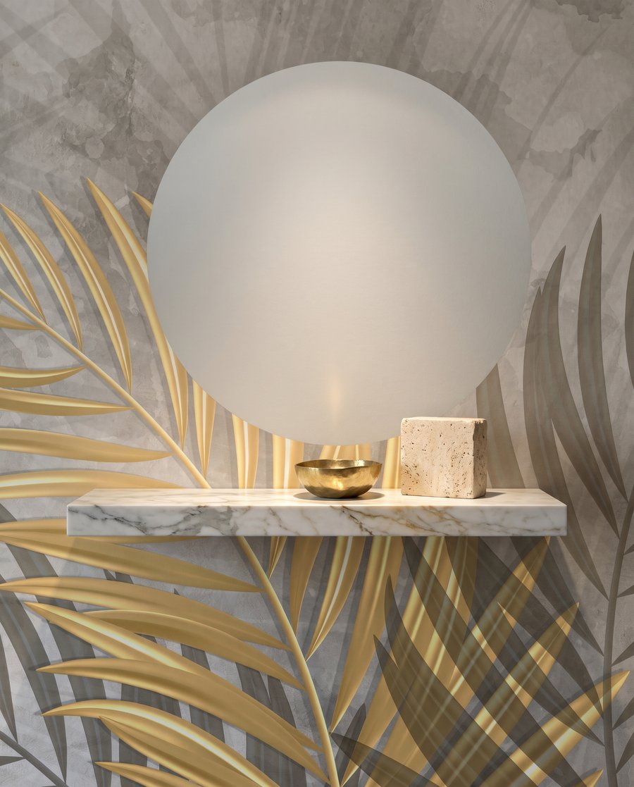 Palms and Spheres — detail
