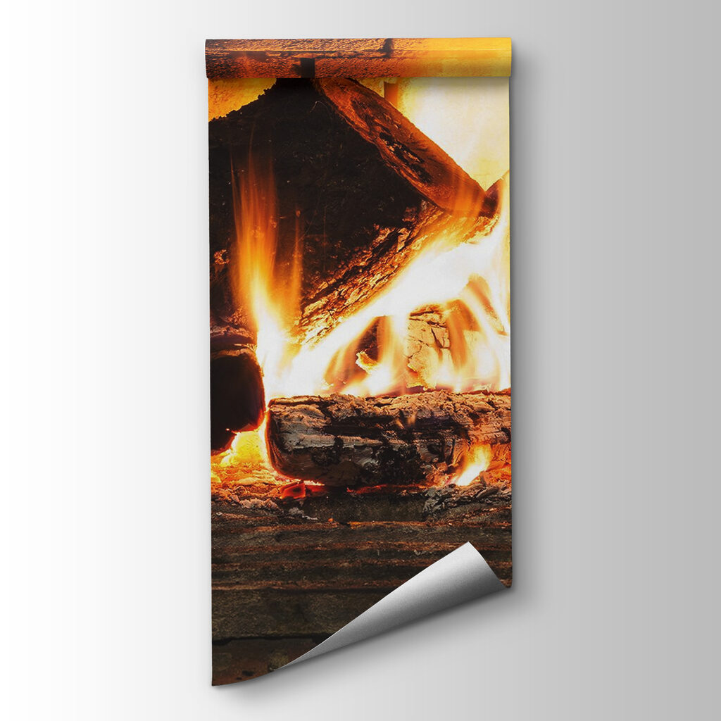 Flames in the hearth — product view