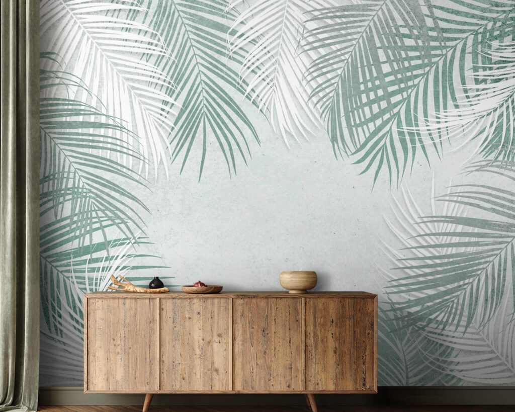 Palm fronds, open centre — interior 5
