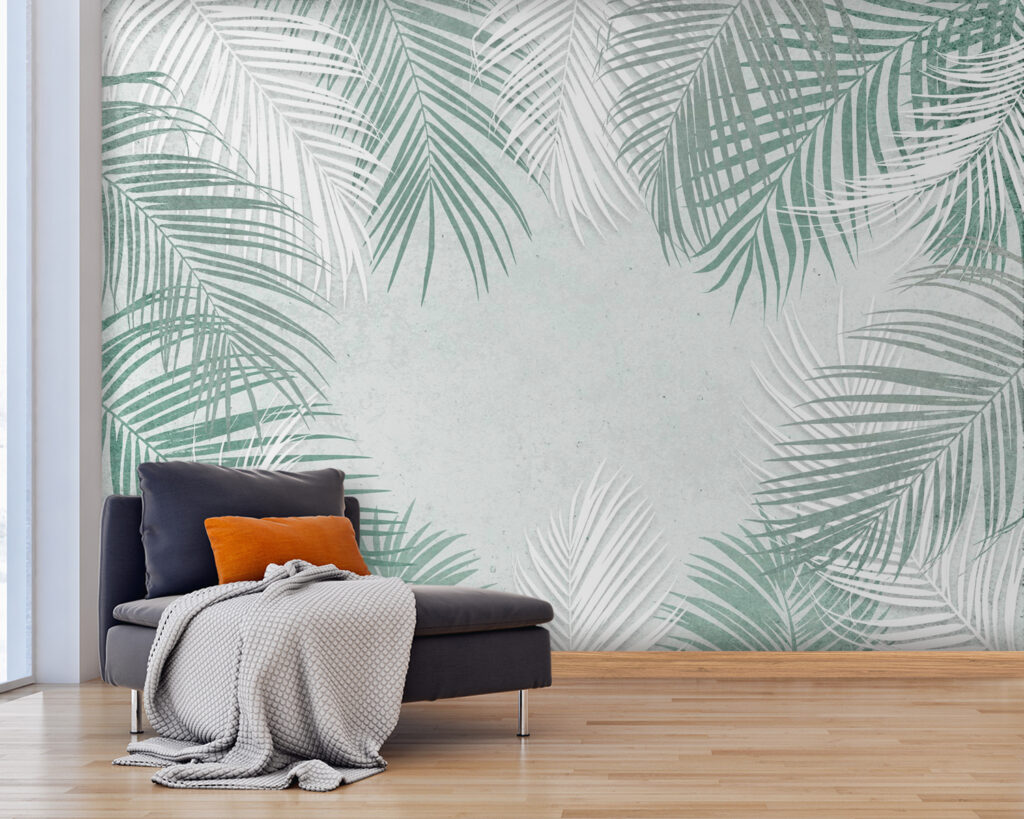 Palm fronds, open centre — interior 6