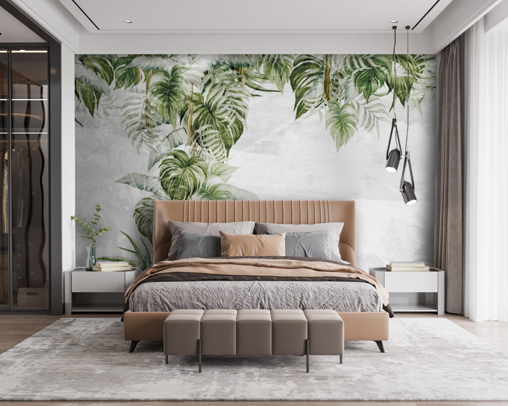 Hanging jungle leaves — interior 2