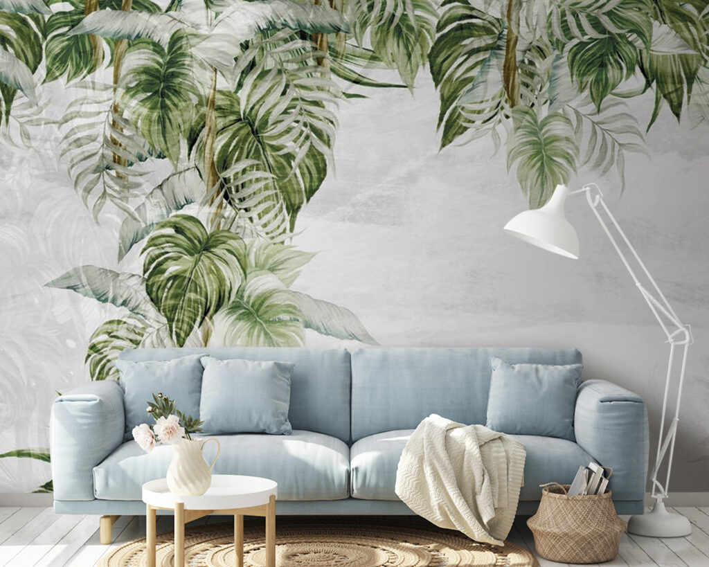 Hanging jungle leaves — interior 5