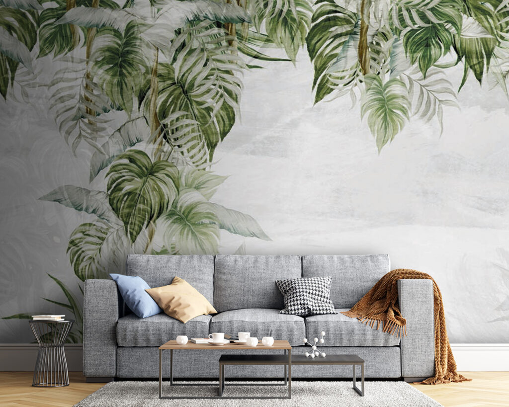 Hanging jungle leaves — interior 9