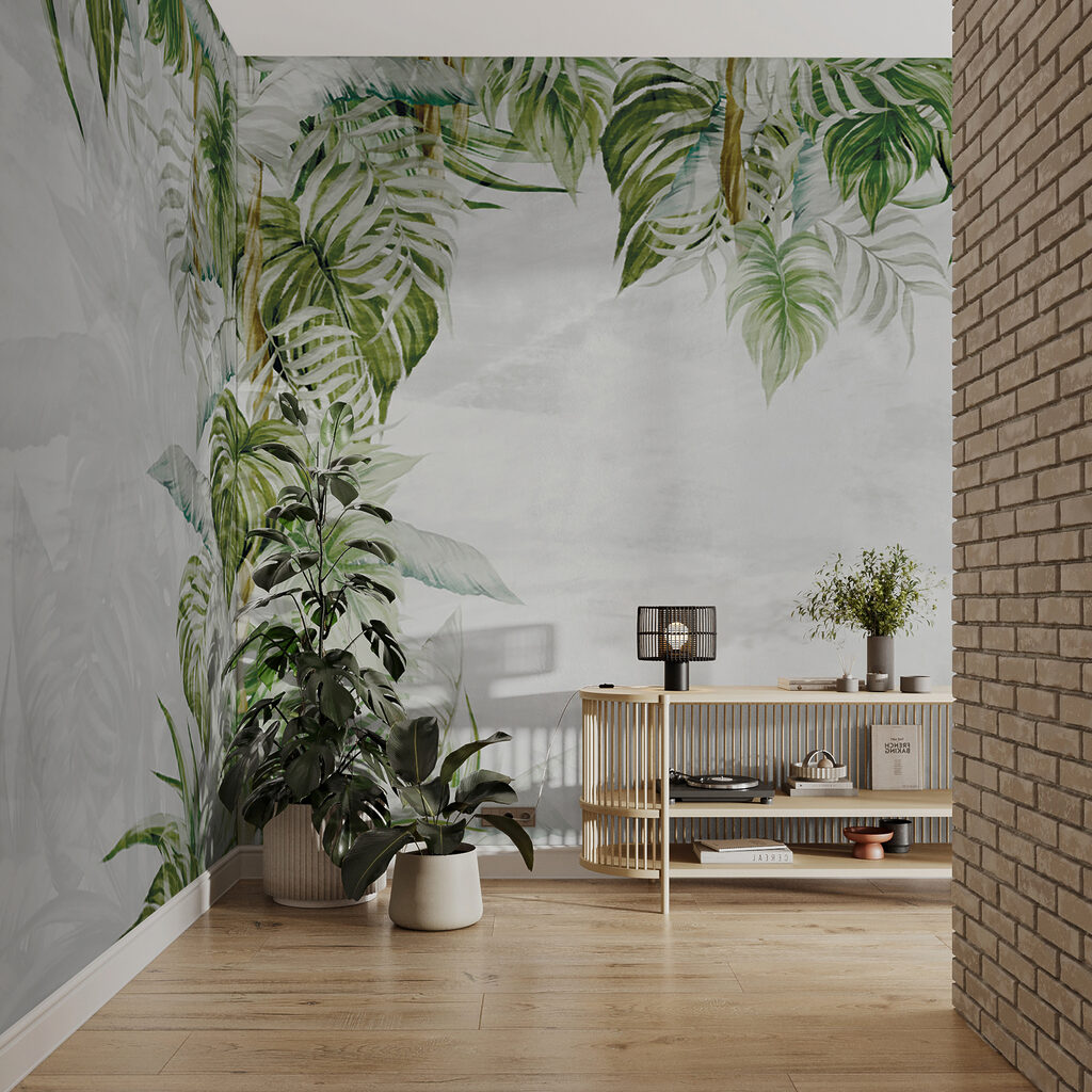 Hanging jungle leaves — interior 12