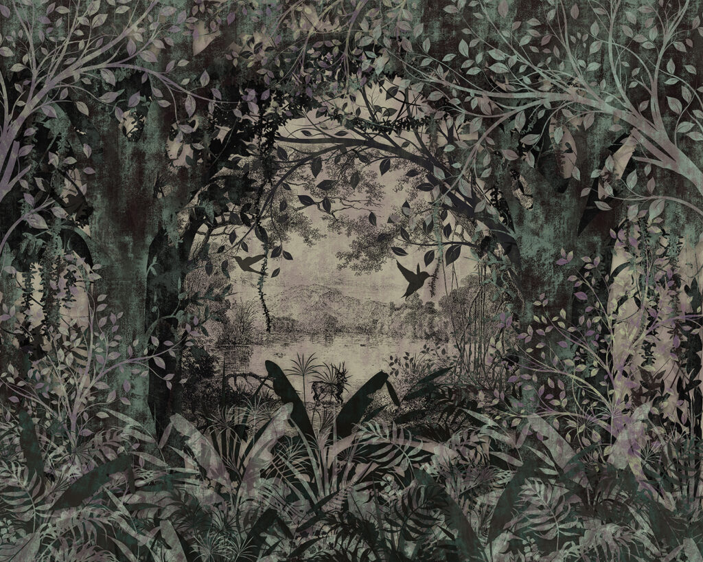 Secret Jungle Clearing — full design