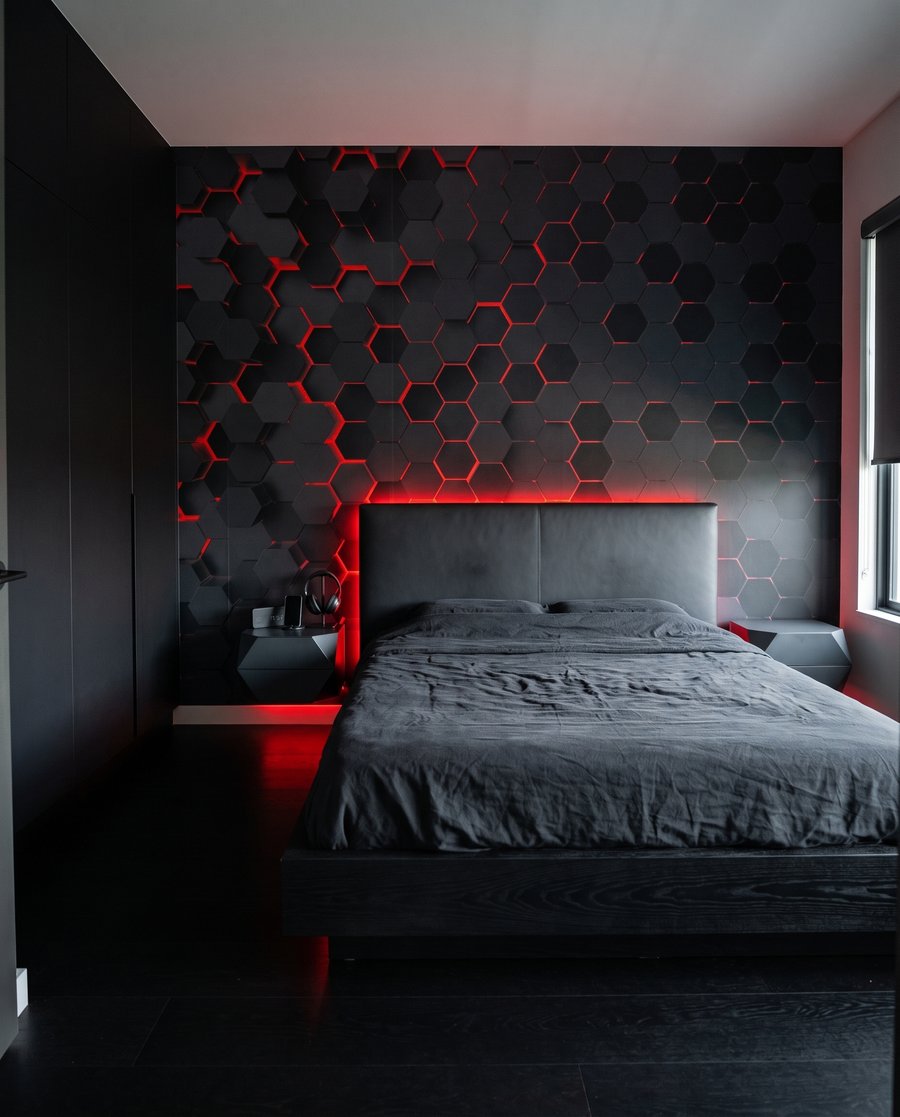 Electric Hexagons — interior 2