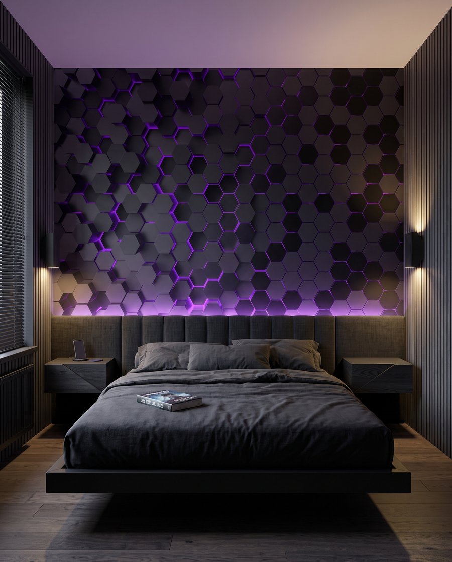 Electric Hexagons — interior 2