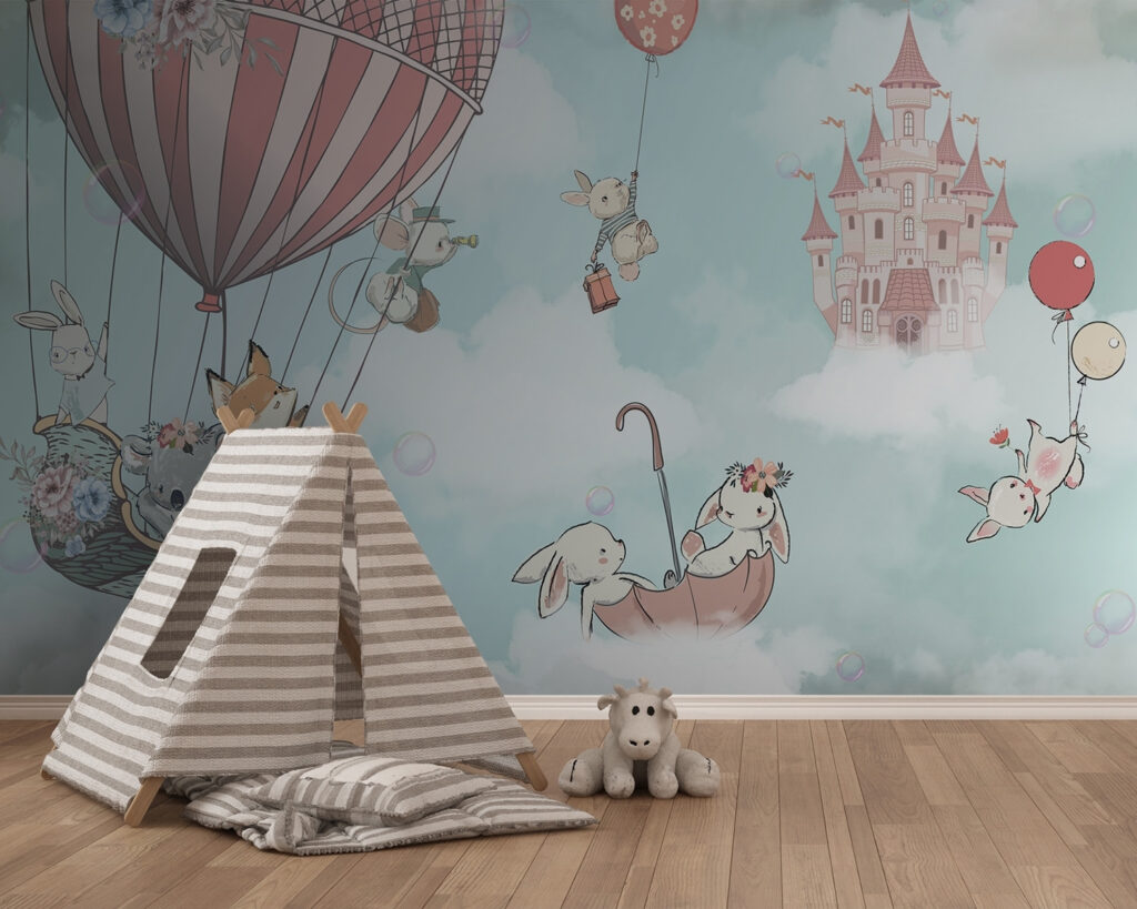 Animals drifting to castle — interior 2