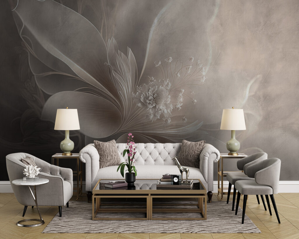 Flower in soft veils — interior 3