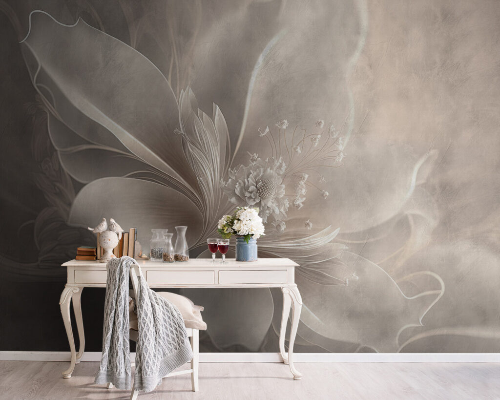 Flower in soft veils — interior 1