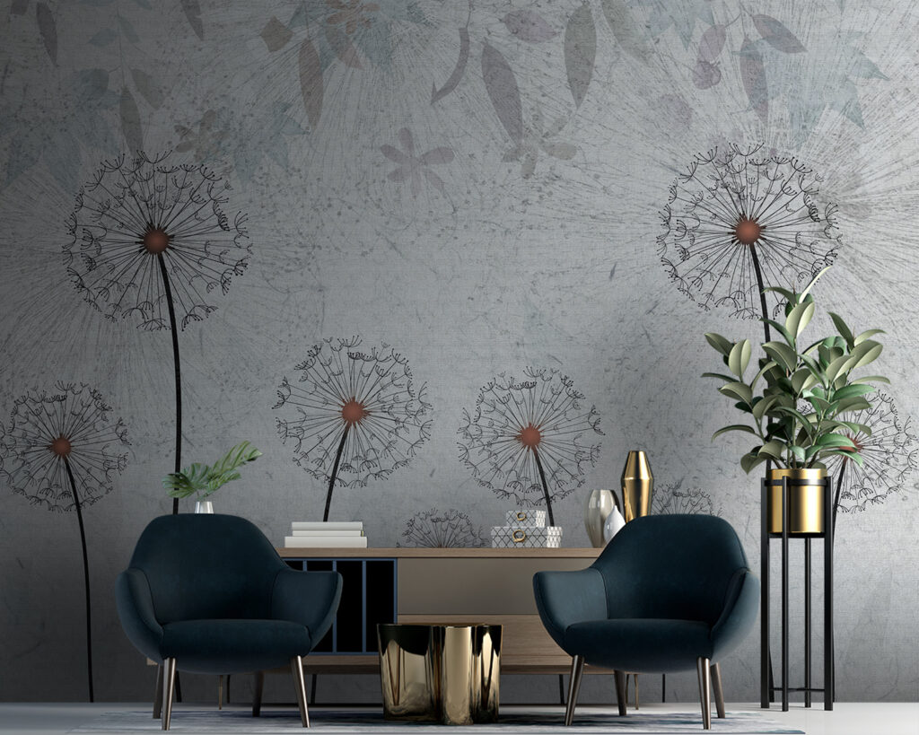 Fluffy white flower heads — interior 1
