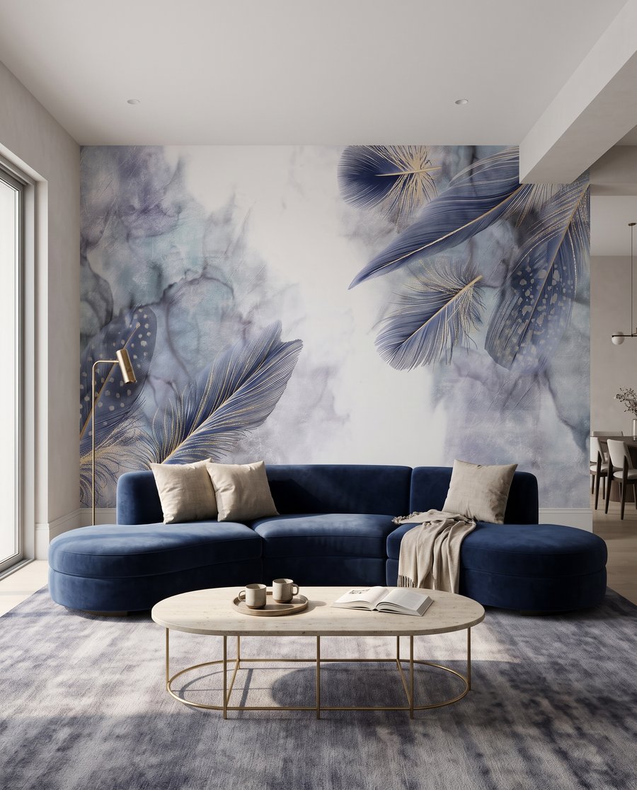Feathers in Watercolour — interior 3