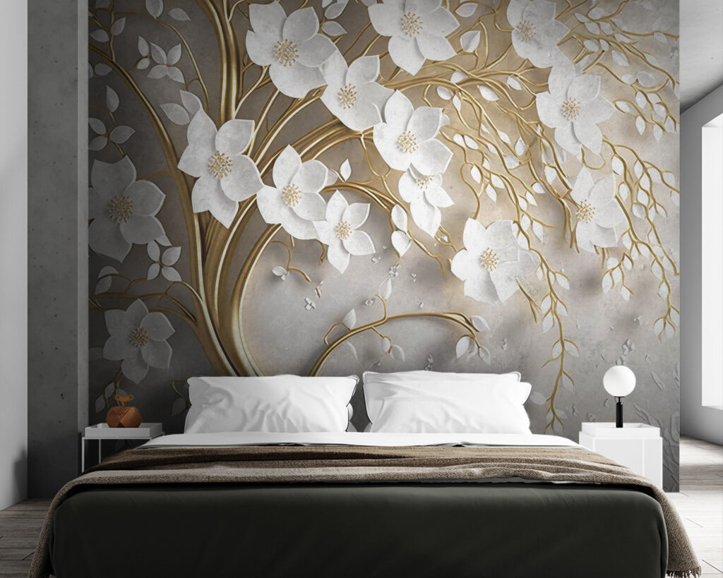 Decorative blossom branch — interior 5