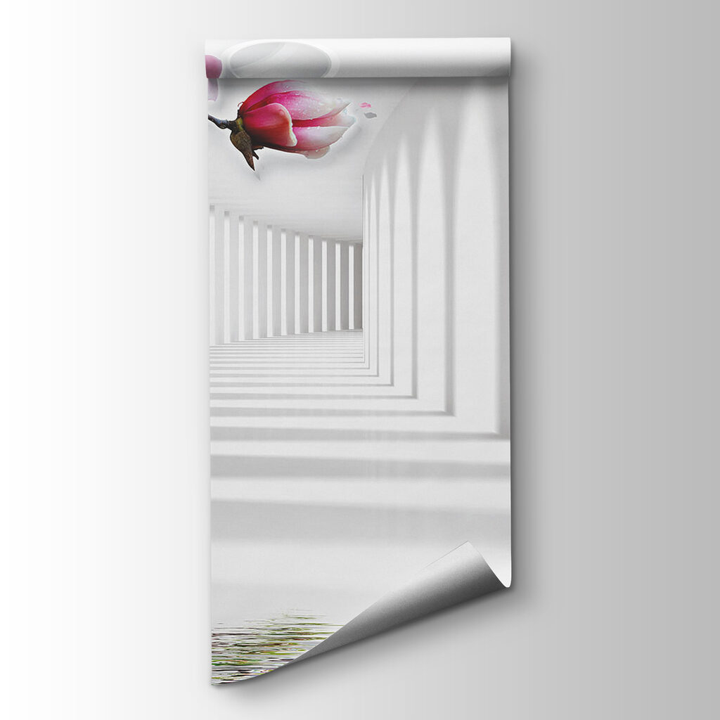 Magnolia in white corridor — product view