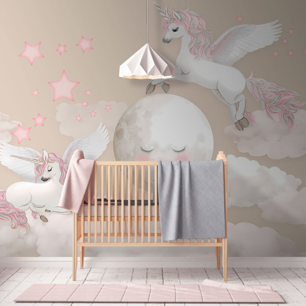Sleeping moon and unicorns — interior 2