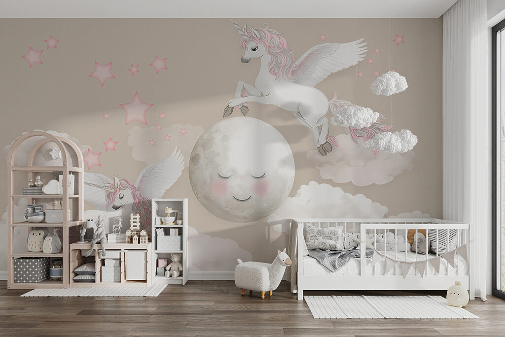 Sleeping moon and unicorns — interior 4