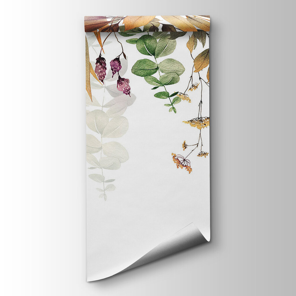 Hanging leaves and flowers — product view